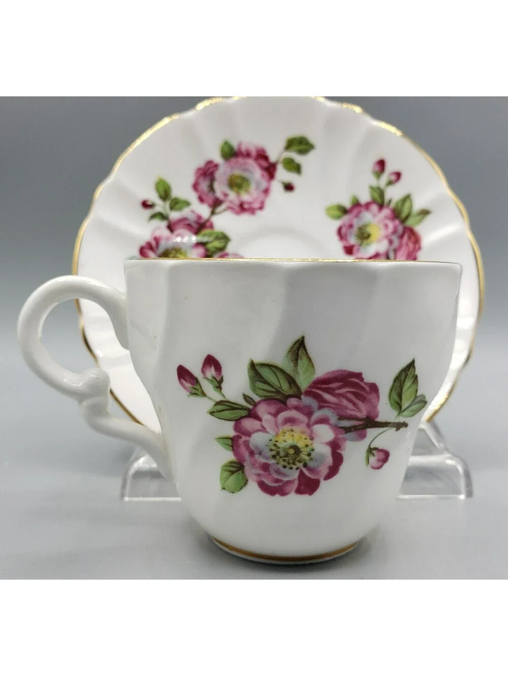 Staffordshire vintage teacup